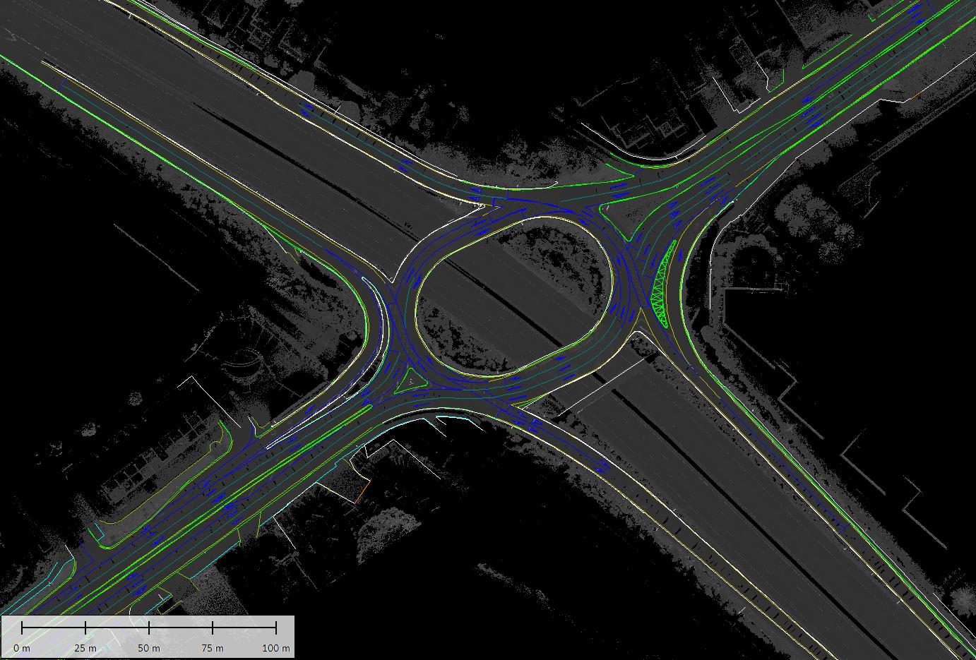 2D View Point Cloud with features